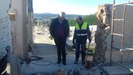 Obras no muro do Cemitério de Fátima para receber mural 