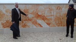 Mural de homenagem ao Povo de Fátima inaugurado 