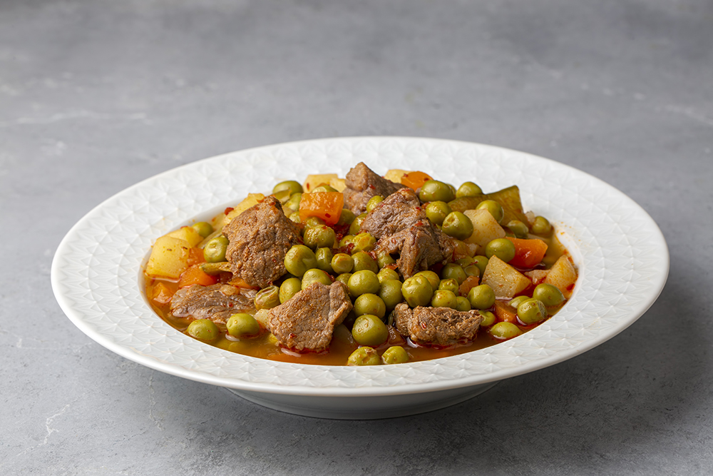 Borrego Guisado com Batatas