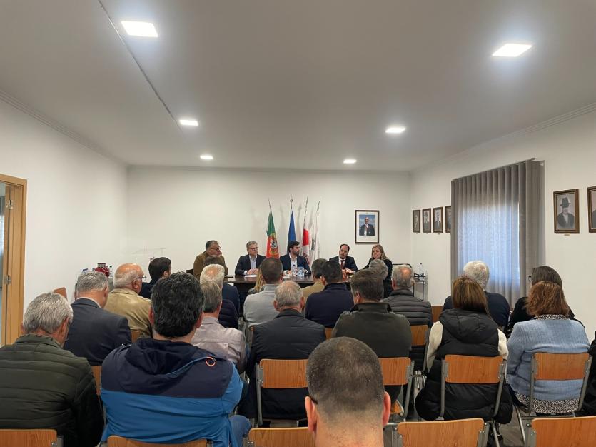 Junta de Freguesia representada em visita da ANAFRE ao concelho de Ourém após tempestade